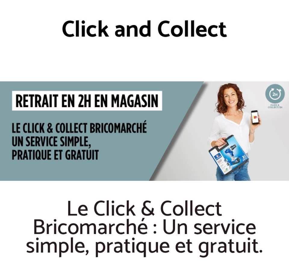 Click and collect Bricomarché Saint Léonard à proximité de Fécamp.