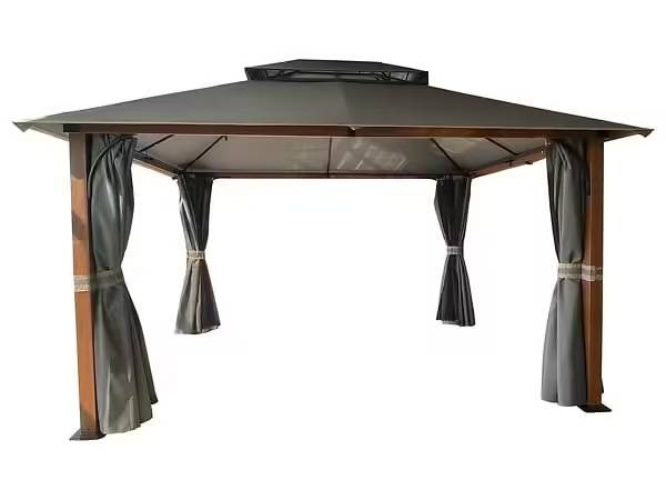 Tonnelle de jardin autoportée en aluminium MODE DE VIE : créez un espace ombragé élégant avec Bricomarché Fécamp 76